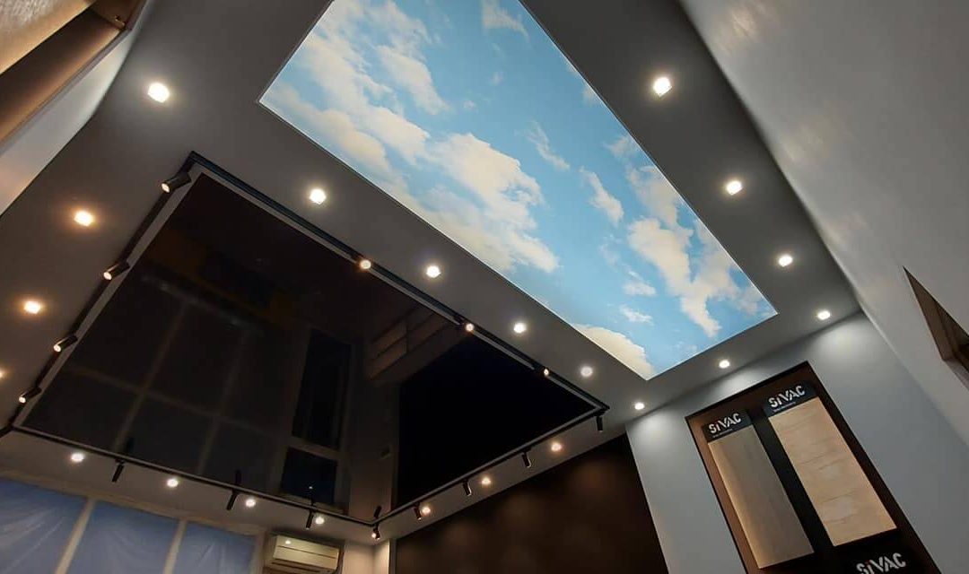 Montaj tavan extensibil în showroom-ul Sivac din Craiova